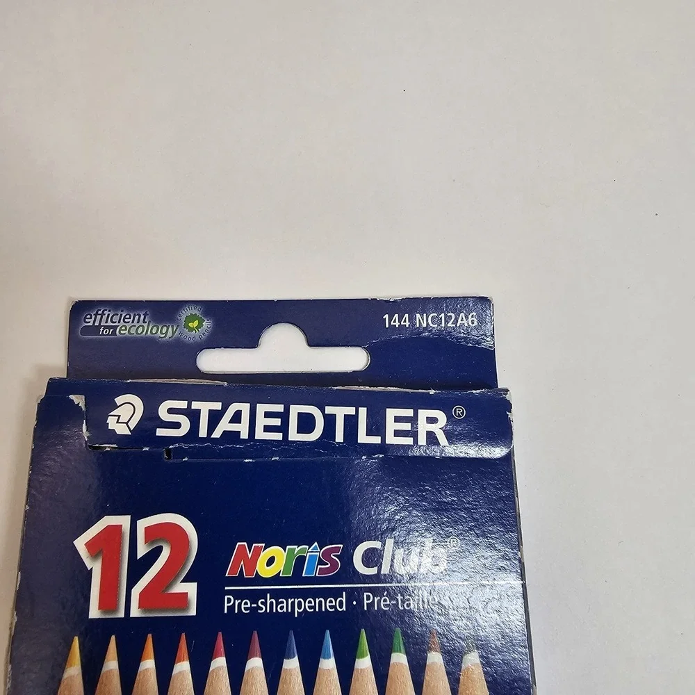 Staedtler Noris Club‎ Colored Pencils 12 Pack Pre Sharpened New